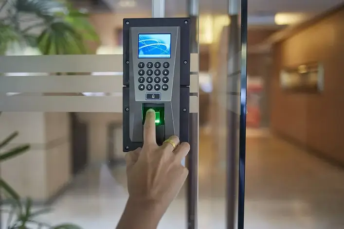 Fingerprint biometric access control system