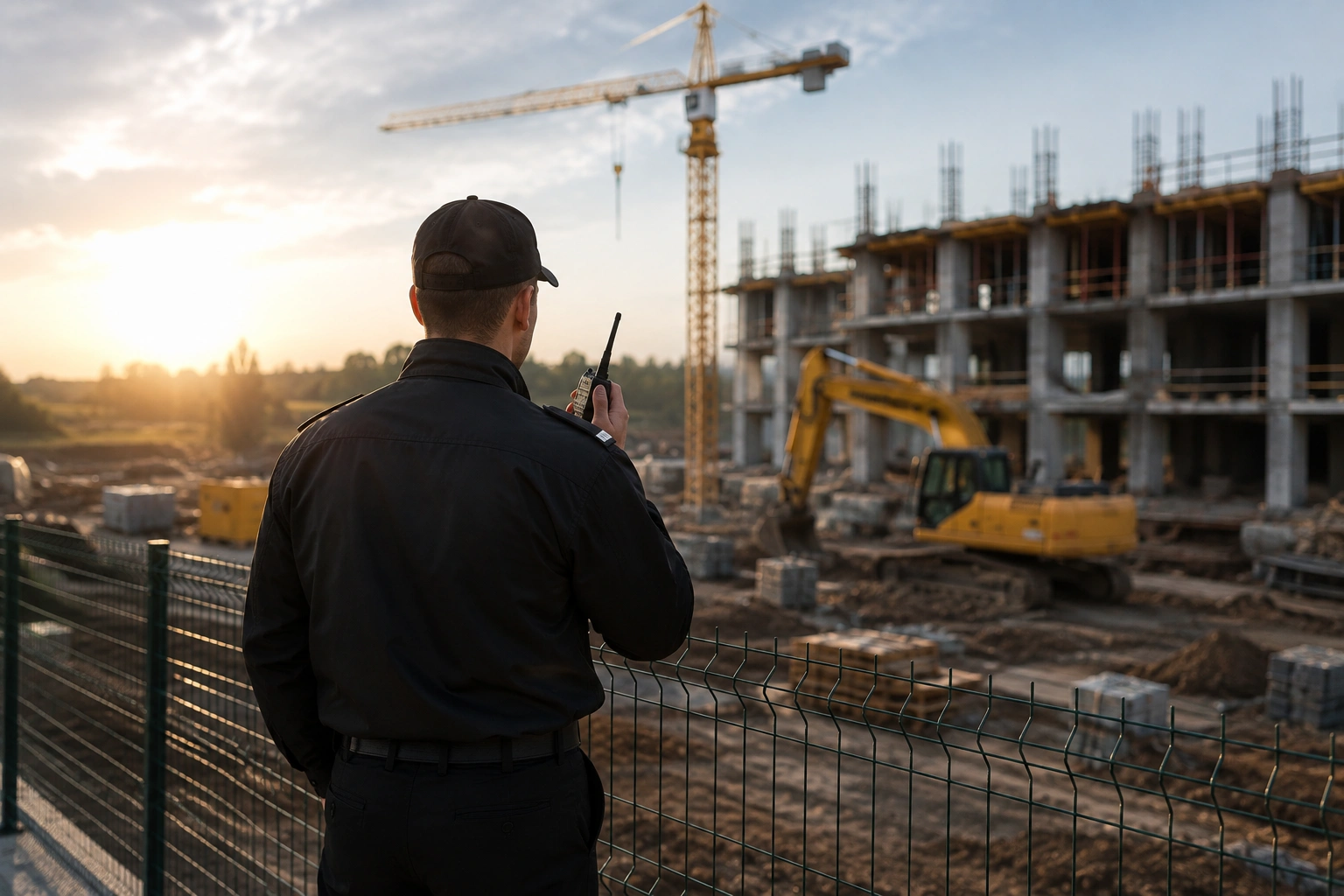 Construction Site Security in uk